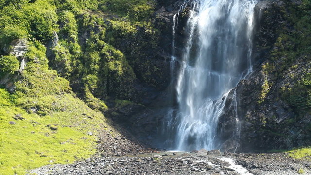 Waterfall Valdez Alaska P HD 8513