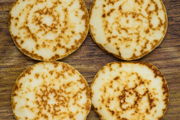 Pancakes four pieces
