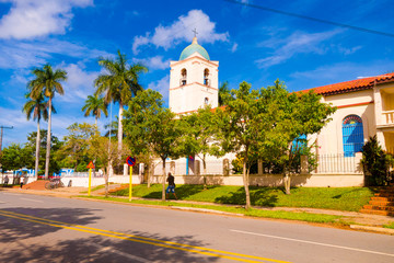 VINALES, CUBA - SEPTEMBER 13, 2015: Vinales is a small town and municipality in the north central...
