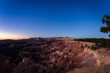 Naklejka premium Capitol Reef and Bryce Canyon