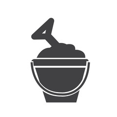 sand bucket icon