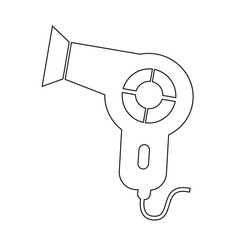 Hair dryer icon