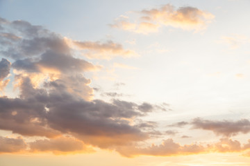 Sky cloud evening