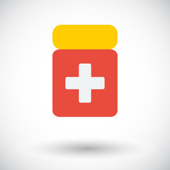 Obraz premium Drug icon.
