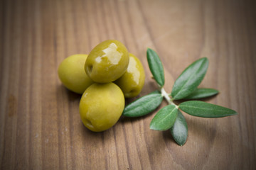 olives and oil