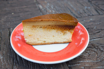 Custard cake