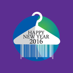 happy new year 2016 vector