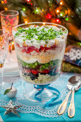 Christmas Layered Salad