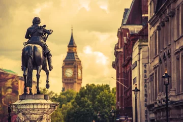 Deurstickers London Charles I Statue © Tomasz Zajda