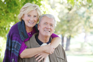Fototapeta premium Loving senior couple