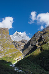 Mount Machhapuchchhre and Fishtail Peak