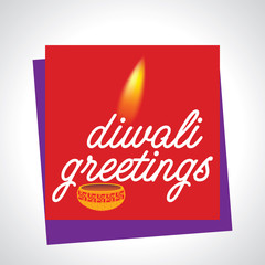 diwali festival concept vector illustration 