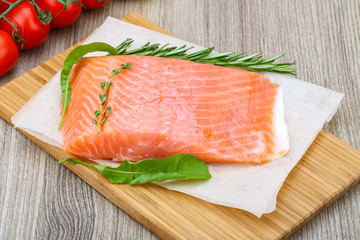 Salted salmon