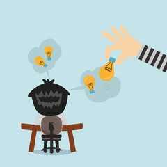 A businessman has an idea