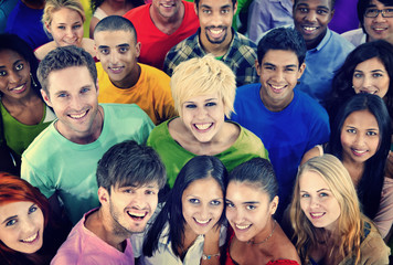 Diverse People Friends TogetheressTeam Community Concept