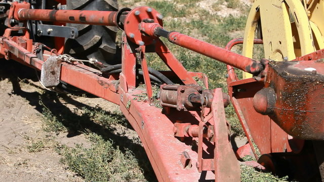 Tractor swather driveline stop P HD 0858