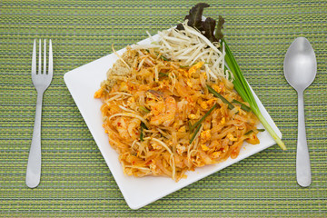 Thai noodles or padthai