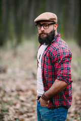 bearded man