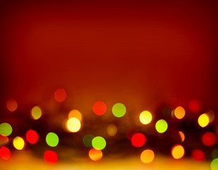 Colorful Bokeh Background .