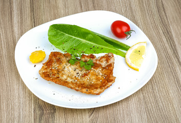 Pork schnitzel