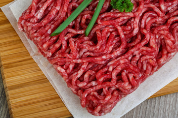 Minced beef