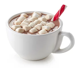 Wall murals Chocolate Cup of hot cocoa