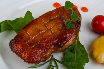 Roasted duck breast