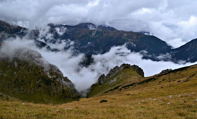 Mgły w dolinie, Tatry Zachodnie