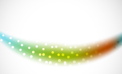 Colorful wave line, abstract background with light and shadow