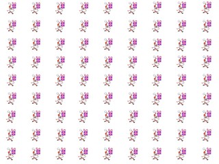 фон дед мороз с подарком