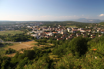 Fototapeta na wymiar Croatian industrial city