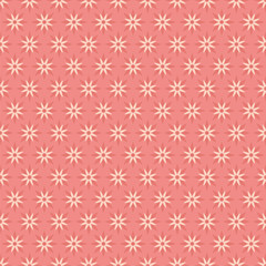 creative retro flora pattern background design vector