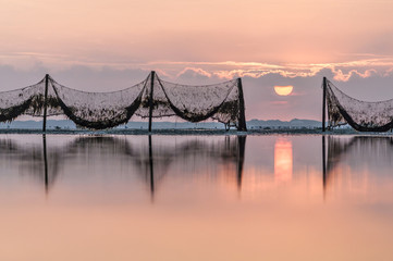 Obraz premium Fischgarten auf der Nordseeinsel Föhr