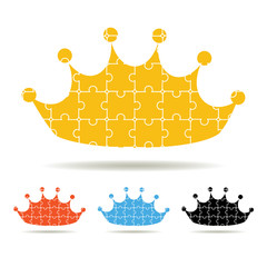 logo crown of puzzles