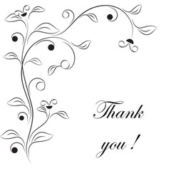 Black and White Flowers