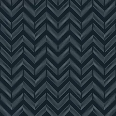 Gardinen Chevron-Muster der Ecken. © supermimicry 