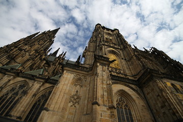 Fototapeta na wymiar Cathedral and sky
