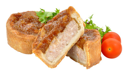 Chutney Topped Pork Pies