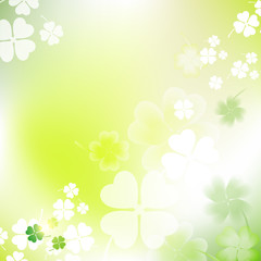 St. Patrick`s Day Blurred Background. © galastudio
