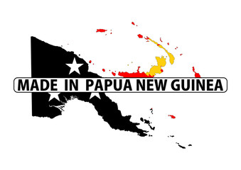 Obraz premium made in papua new guinea