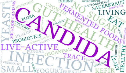 Candida Word Cloud