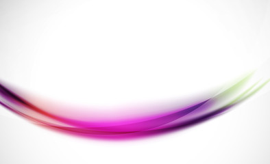 Colorful wave line, abstract background with light and shadow