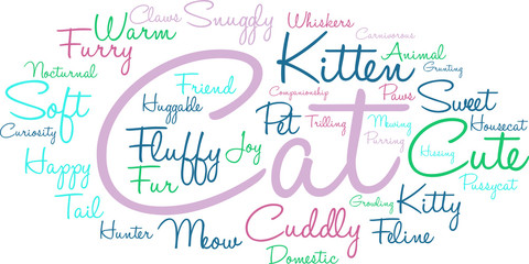 Cat Word Cloud
