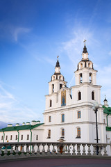 Fototapeta na wymiar church Minsk