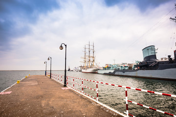 pier in Gdynia
