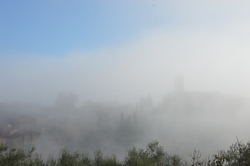 Siena - Sky & Fog