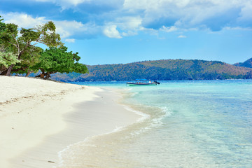 coron white sand beach Palawan Philippines