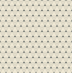 grid pattern of triangles