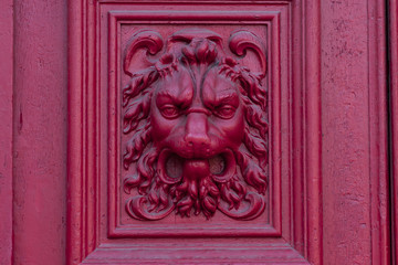 detail of the church Saint Paul Saint Louis to Paris