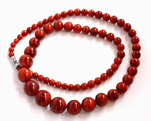 South red agate chaplet